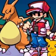 FNF vs Pokemon Trainer Red 